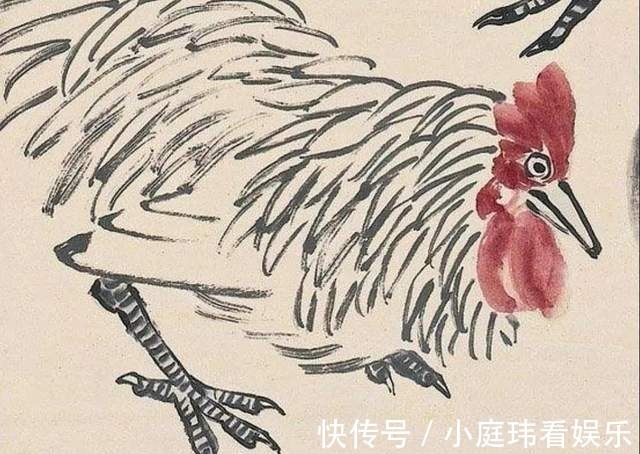 齐白石&历史上齐白石画的七只鸡,每只都要高达几百万