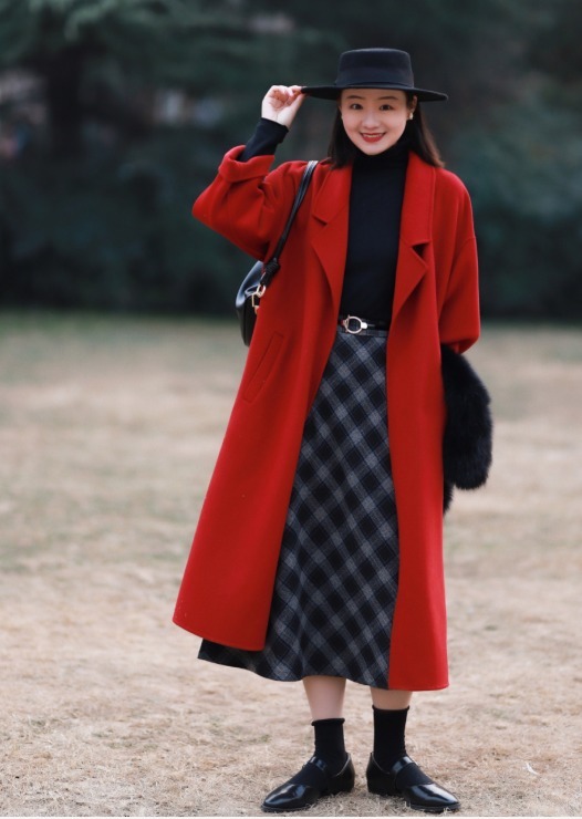 大衣 会穿衣的女人才有气质,照搬这位博主的大衣穿搭就够了,优雅整个冬天
