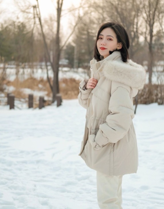 裤子 今年流行“羽绒服+裤子”,日常舒适又保暖,随便穿穿都有好气质