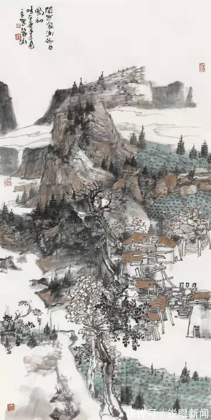 笔墨$以心见之——赵英旭老师山水画学浅见