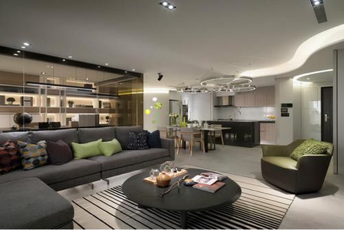 圆弧|135平贴心机能宅，以“圆梦”为理念，让空间有了独特个性