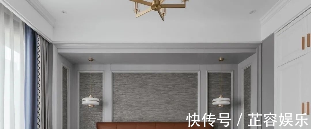 香水百合|149㎡轻奢美式风格装修,高级灰缔造撩人轻熟风