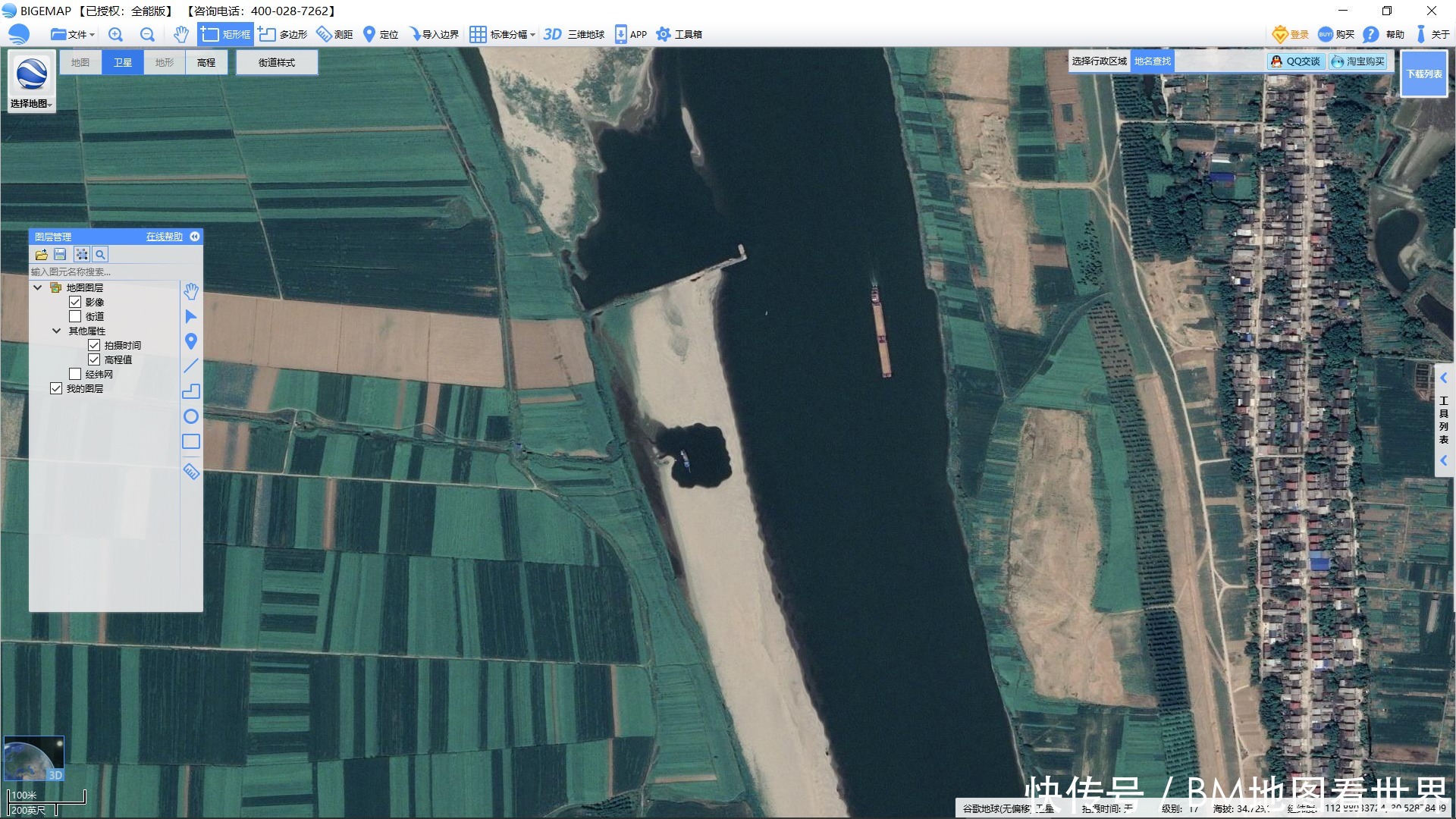 从卫星地图看三峡大坝35年的变化!三峡可不止防洪