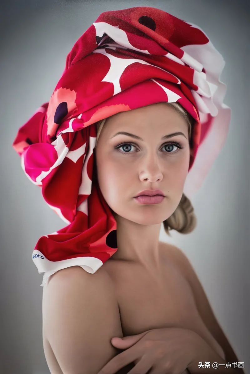 艺术家$瑞典女艺术家 安娜·哈尔丁·莫尔 写实作品欣赏