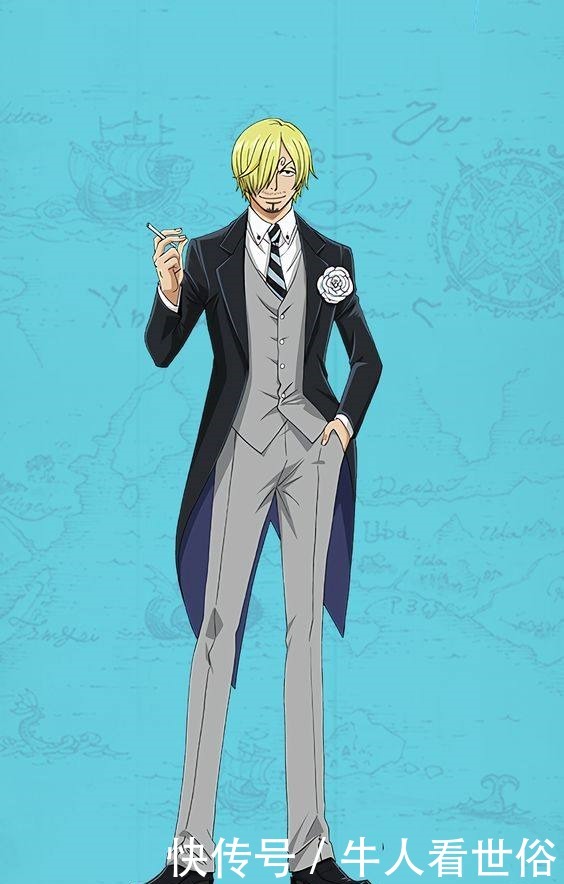 海贼王草帽一伙礼服装，路飞没穿拖鞋，罗宾秒变白富美