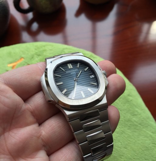 劳力士看腻了换个口味，看中钢表之王百达翡丽鹦鹉螺