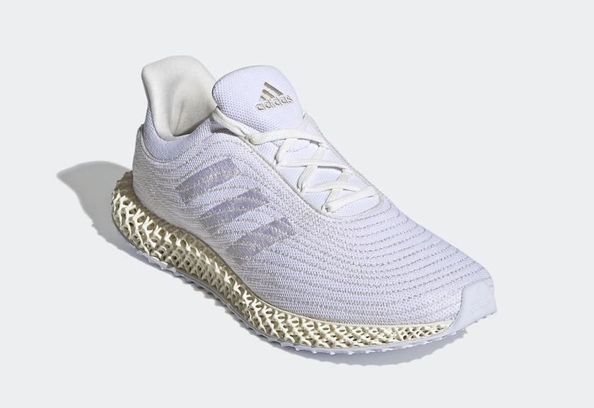  科技感十足！Parley x adidas Ultra 4D “White” 即将发售！