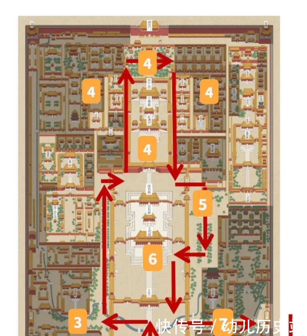 午门城楼|当金色银杏遇上红色宫墙，故宫美成了紫禁城！（附赏景地图）