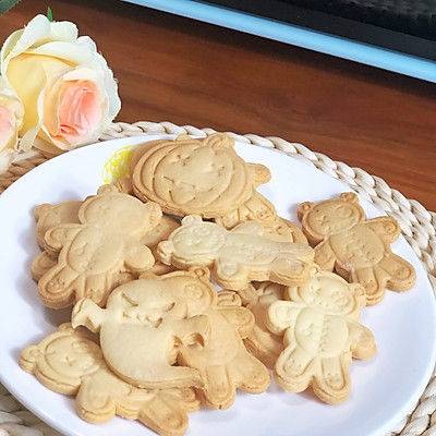 简单的黄油饼干