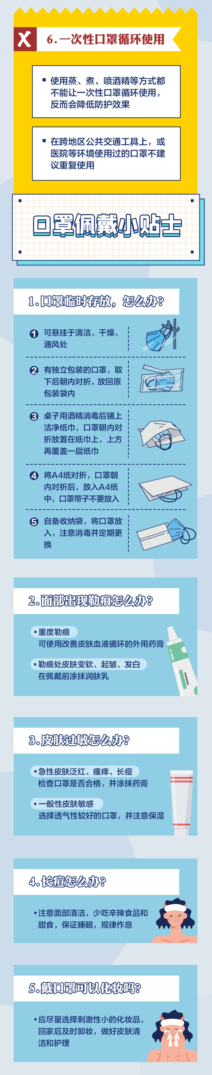 防控|疫情防控丨别放松警惕！你戴口罩的这些习惯，很可能是错的！