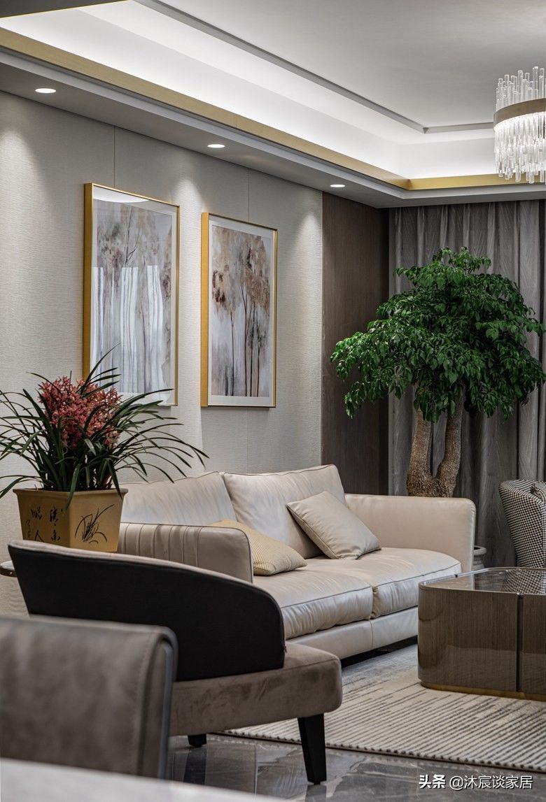 轻奢风|若再装修,我就选现代轻奢风,灰色瓷砖通铺在室内,真是高级大气