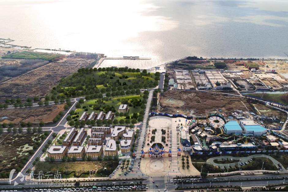 地块|受滇池红线影响,昆明蓝光花田国际共17栋建筑将改为绿地!