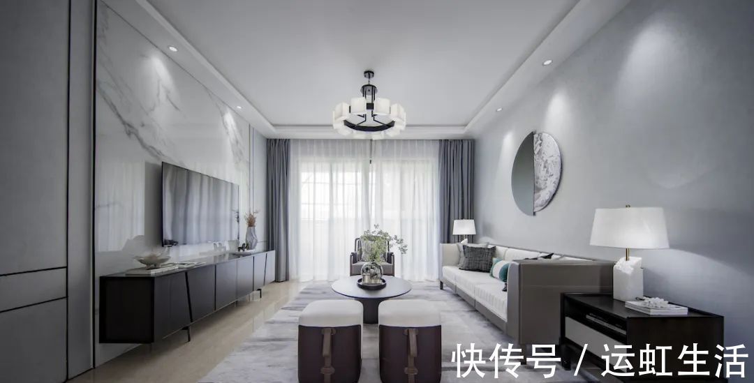 中式|见过最惊艳的新中式,139㎡禅意之居,里面的客厅茶室,太喜欢了