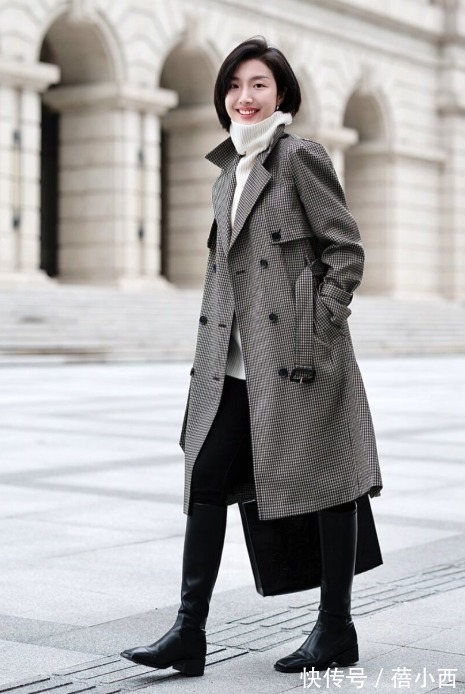 大长腿 收起你的卫衣!瞧今年早春流行的“长风衣”,这样搭配回头率100%