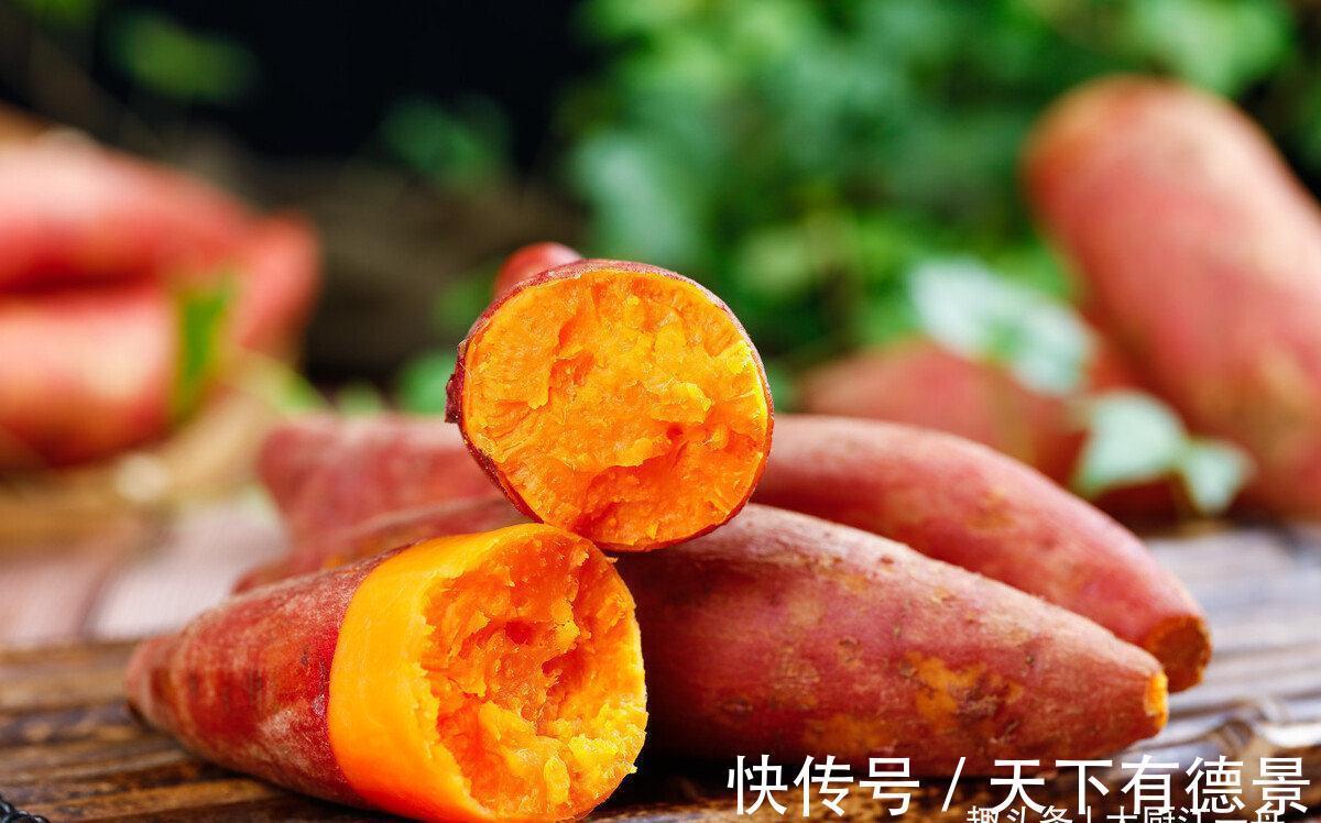 蒸红薯时,切记不要直接上锅蒸!教你正确做法,红薯香甜又多汁