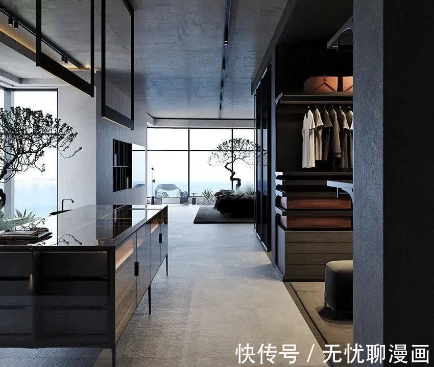 水泥|330㎡高级灰大平层，低调奢华！
