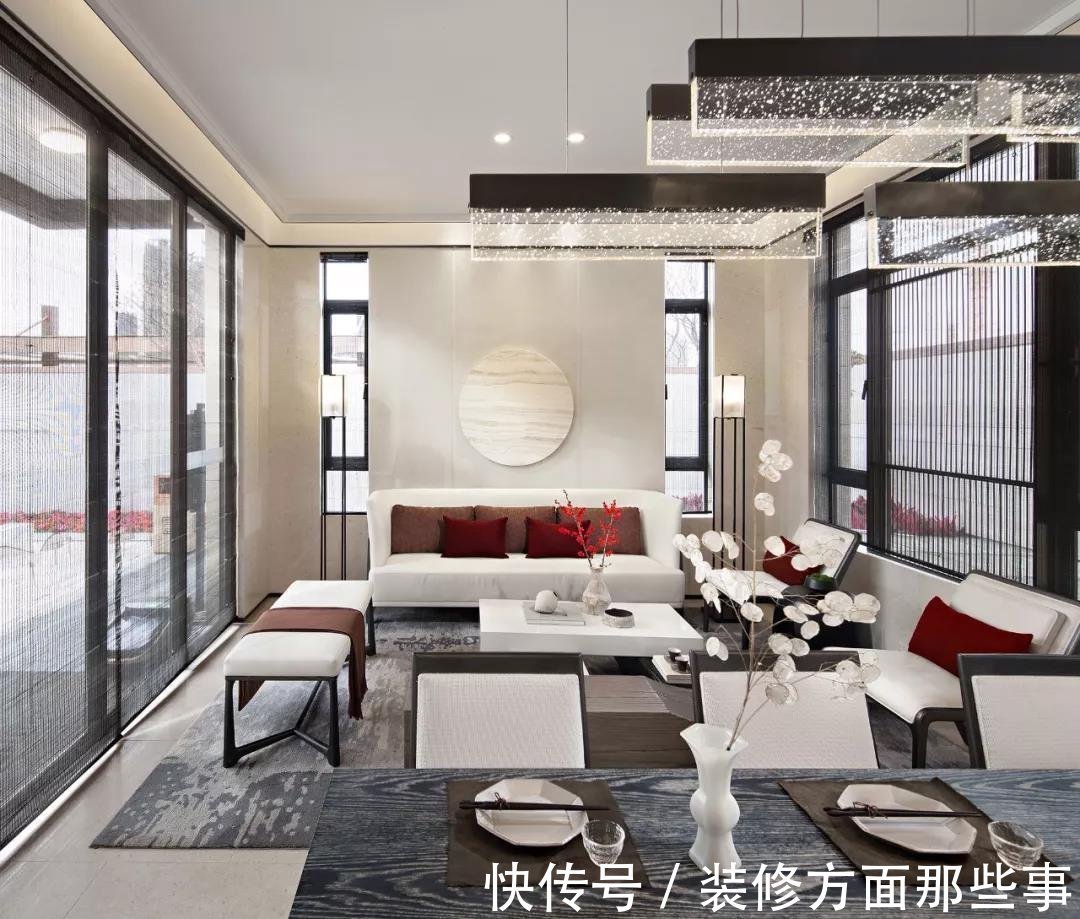 静宁|139平中式四居室,在现代城市塑造清然静宁、回归诗意的生活