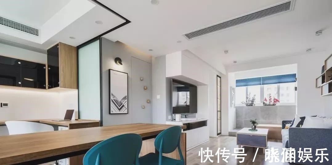 卫生间门|小夫妻78㎡小家比120㎡还宽敞,空间利用到极致,温馨又通透!