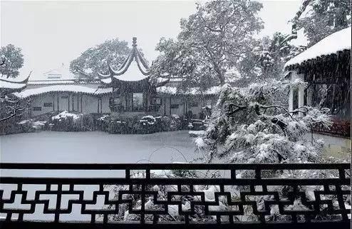 江南|赏江南雪景，品应景美诗