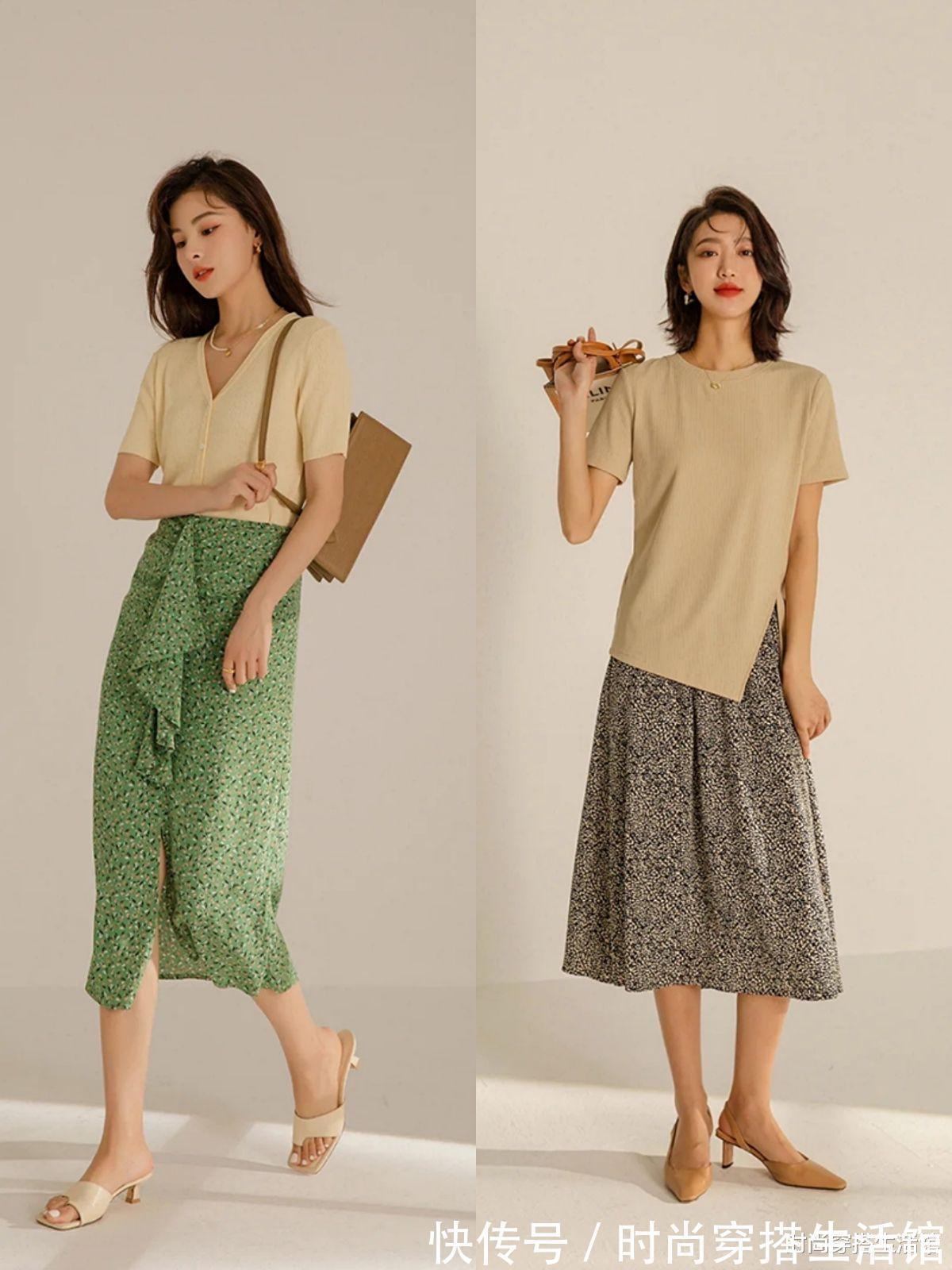 搭配|夏季搭配没有灵感不要急！清爽又时髦的轻熟风穿搭示范，值得收藏