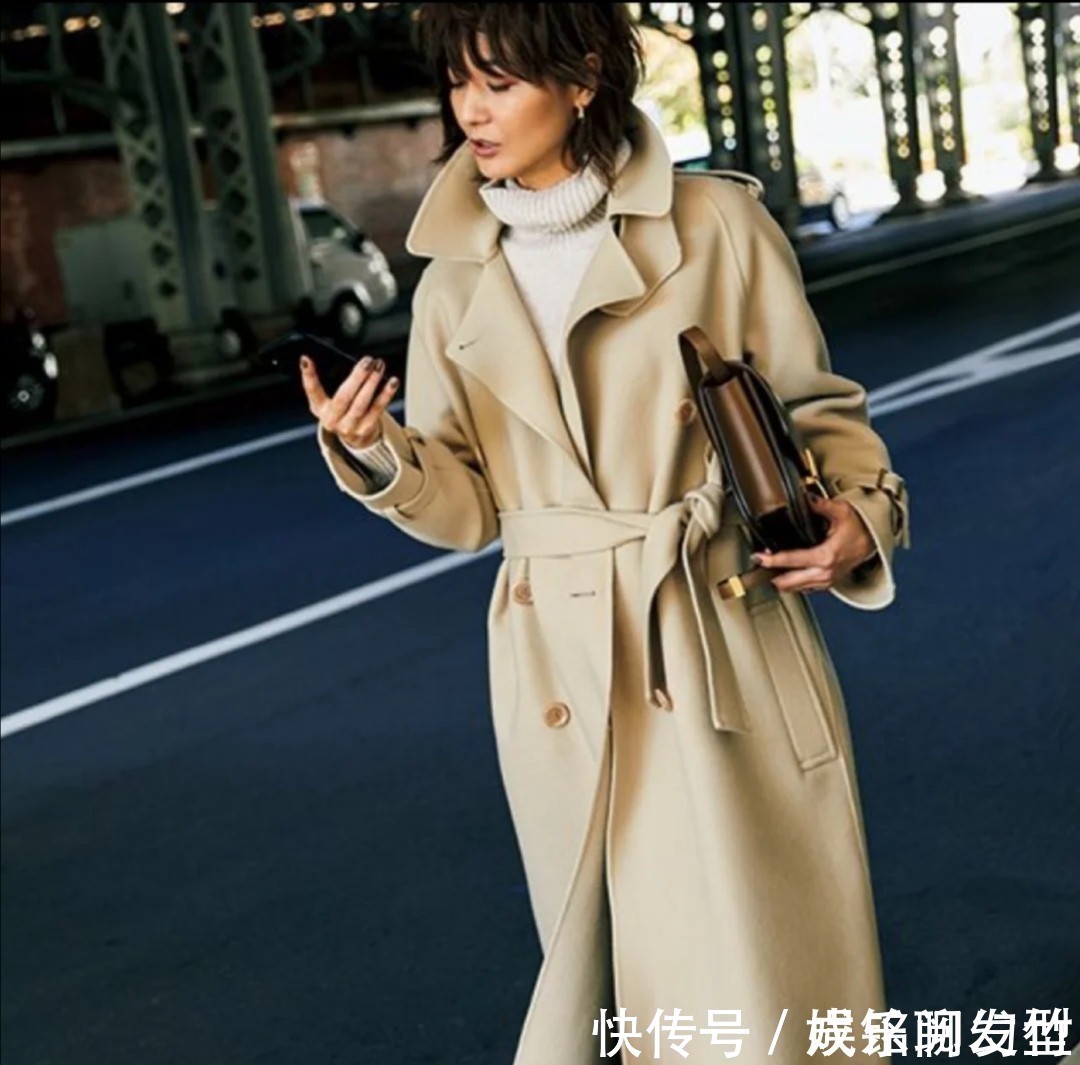 大衣 她才是五十多岁女人的穿衣榜样!简单耐看又高级,优雅大气又减龄