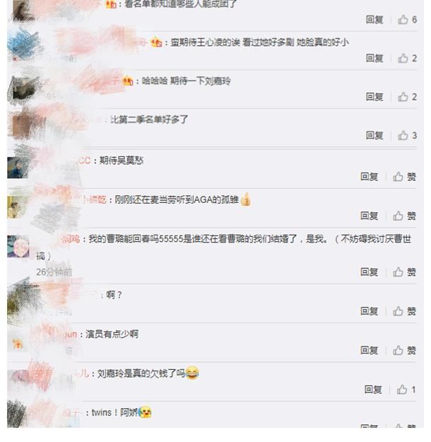 网传《浪姐3》最终阵容,汇集17名歌手13名演员,含刘嘉玲张小斐