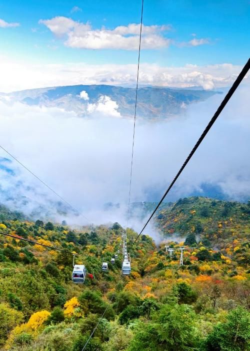 「螺髻山」山高水长花更艳