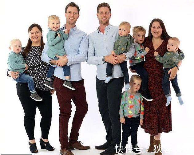 移植|两个家庭四对双胞胎,看过全家福网友担忧衣服穿混认不出来咋整