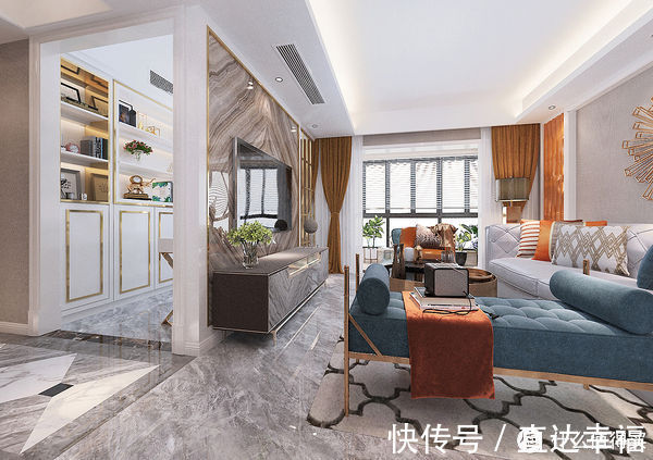 质感|杭州夫妻的新房装修,全屋奢华有质感,进屋就很惊艳,让人很喜欢