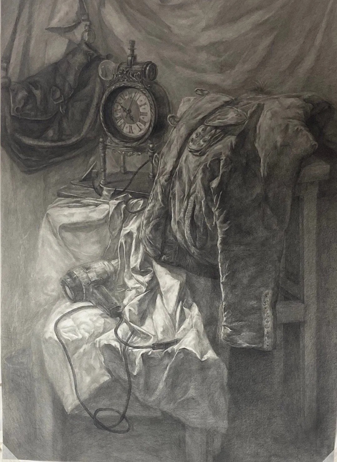 虚实&传说中素描的“虚实变化”,应该就是这样的!