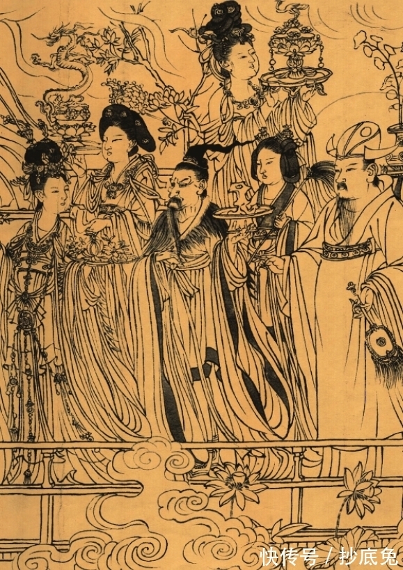 吴道子#这幅画是徐悲鸿挚爱,片刻不离身,价值20套四合院