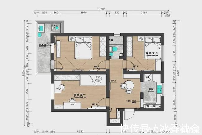 脱胎换骨|80㎡老破旧学区房,脱胎换骨式逆袭改造,空间立马大了一倍!