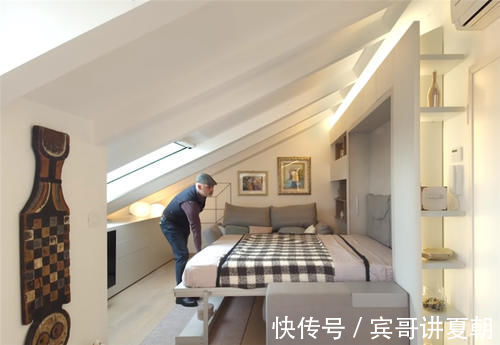 小房子|一家四口挤在49㎡小房子里,半平米不敢浪费,电视挂得比沙发低