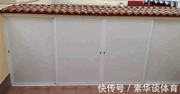 露台|既然露台不让封，不如沿墙打一整排柜子，当杂物间用，谁还拦着？