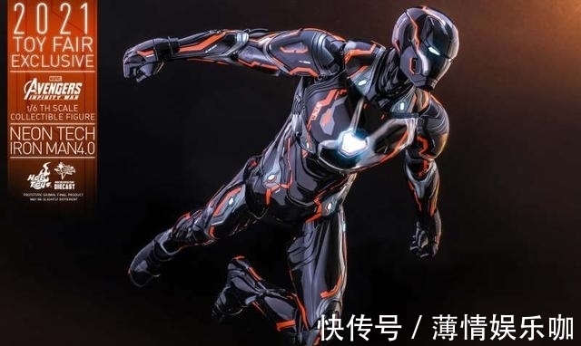 钢铁侠|模玩资讯:Hot Toys《复仇者联盟3:无限战争》霓虹科技钢铁侠