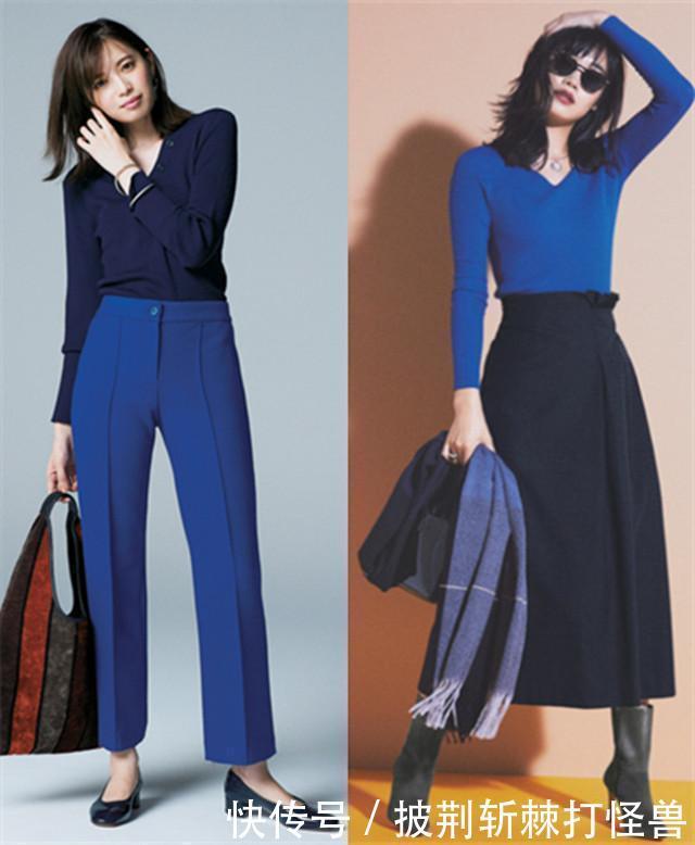 秋季第一件V领毛衣，不仅慵懒性感，而且时髦又显脸小