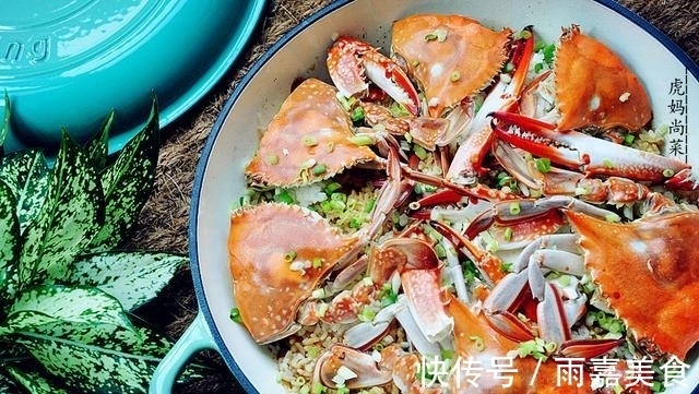 锅底|不清蒸，梭子蟹的4款花样吃法，有滋有味中不失鲜美