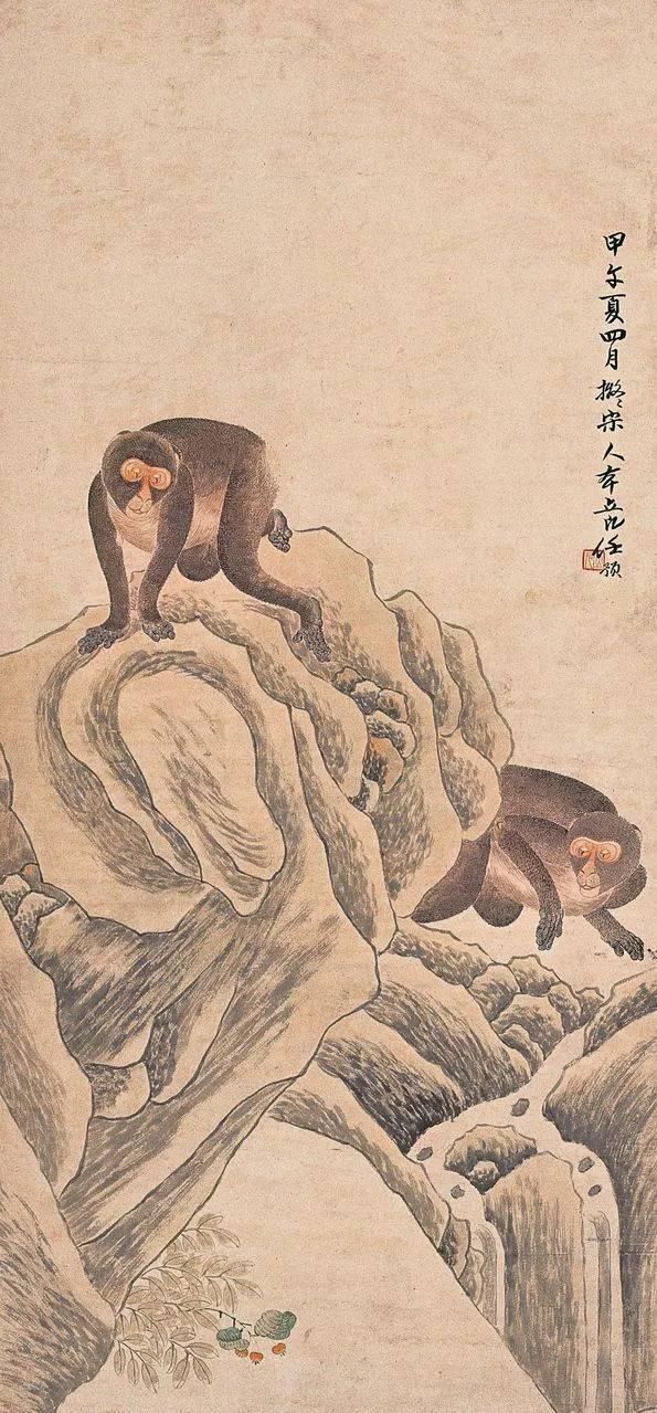  树石|山水画中加人物、树石，别有情趣