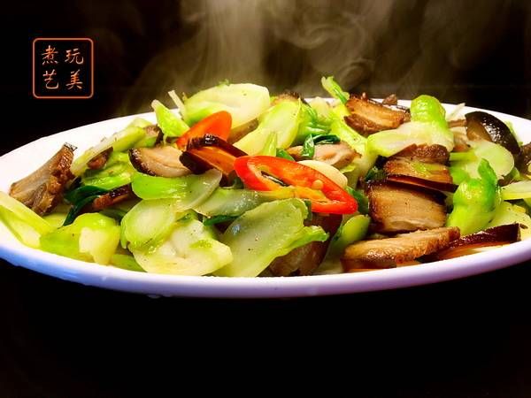  芥菜|寻找外婆家的好味道,儿菜,不是大菜,配腊肉,就是外婆菜