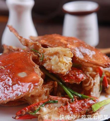 吃蟹的季节到啦——姜葱炒梭子蟹