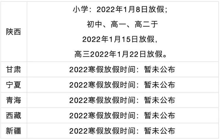 普通高中|山东多地中小学公布寒假时间，部分高校提前放假