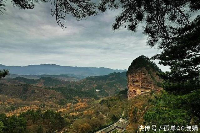 麦积山|立冬后的麦积山色，虽憔悴却依然风韵隐隐