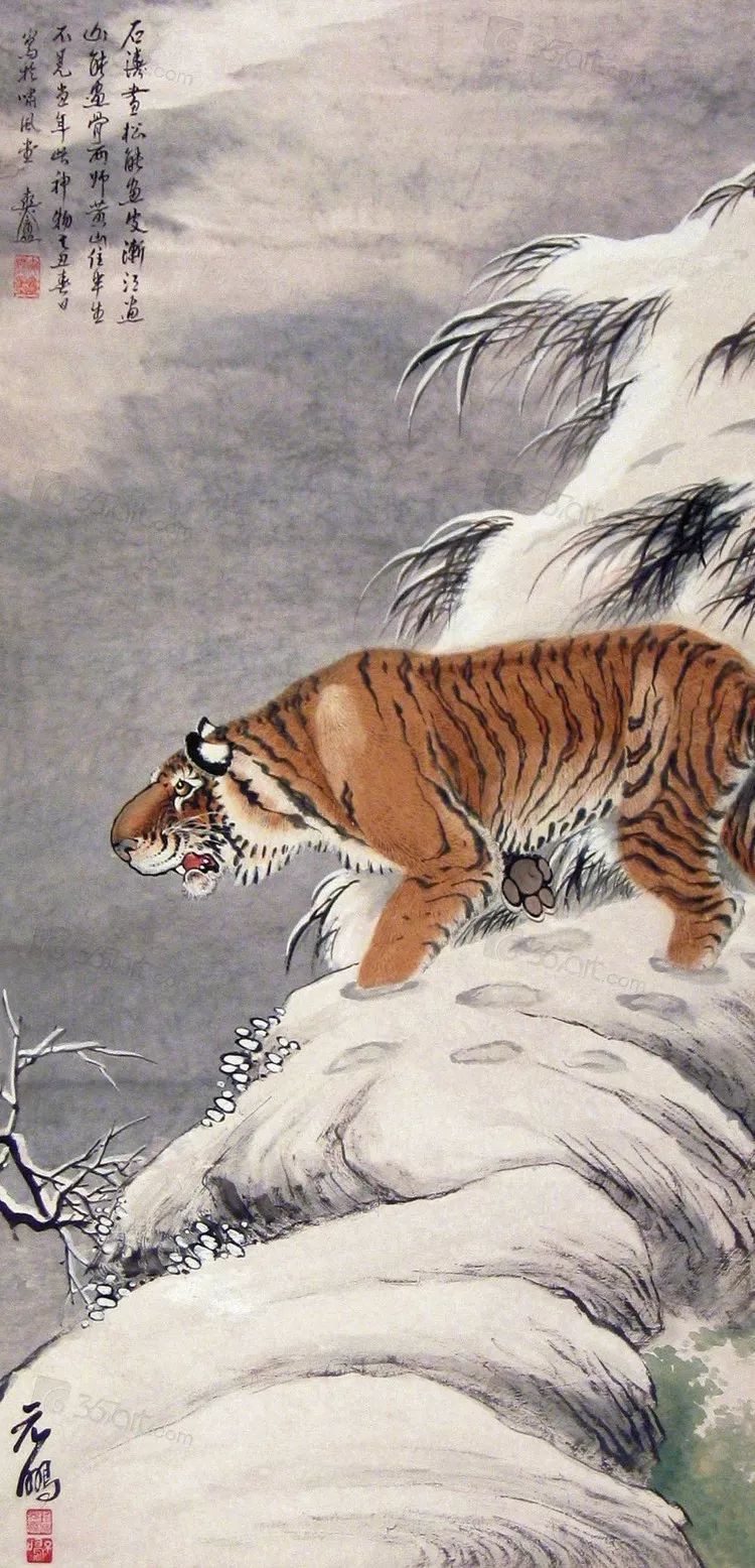 包国勇#胡爽庵:被埋没的现代画虎大师