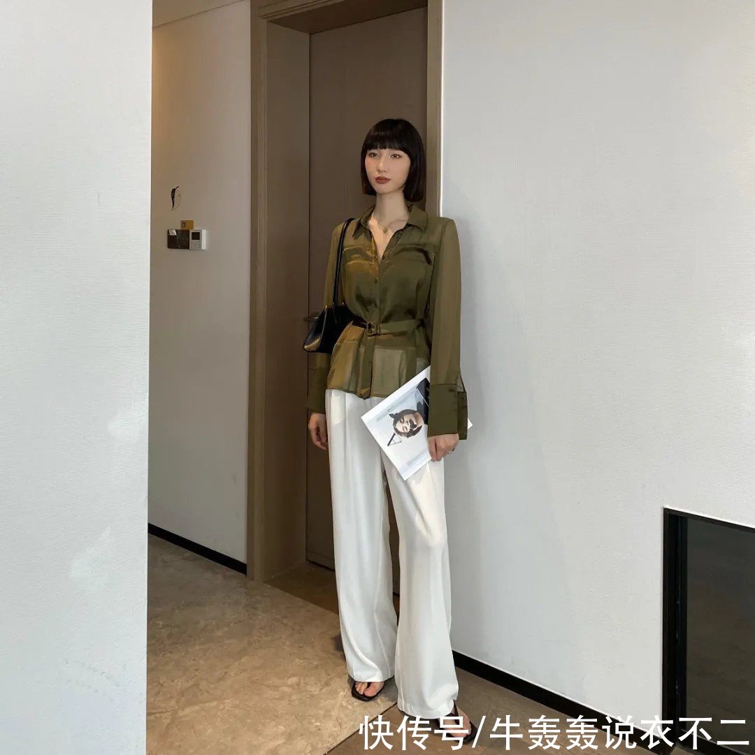 开春第一件衬衫！跪求穿这四套超好看，谁穿谁有气质