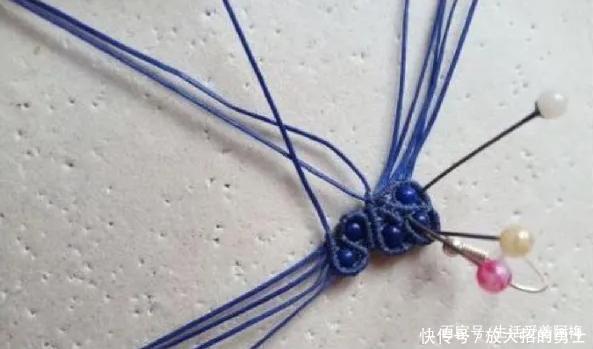 蜡绳编的中国风流苏耳饰,精致大方,DIY手工编绳附教程