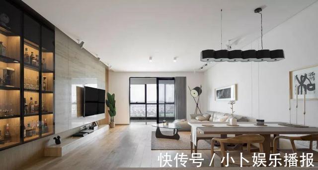 大户型|140平米原木风格装修,大户型里的简单生活,岁月静好