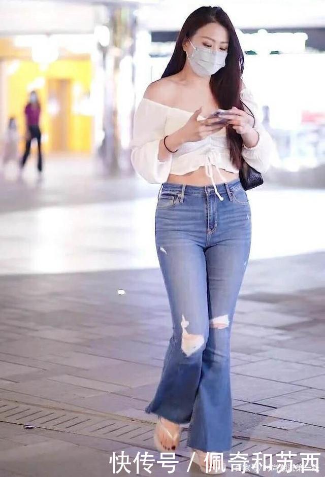 当“大象腿”遇上牛仔裤,会穿的女人往往这么做,否则后悔莫及!