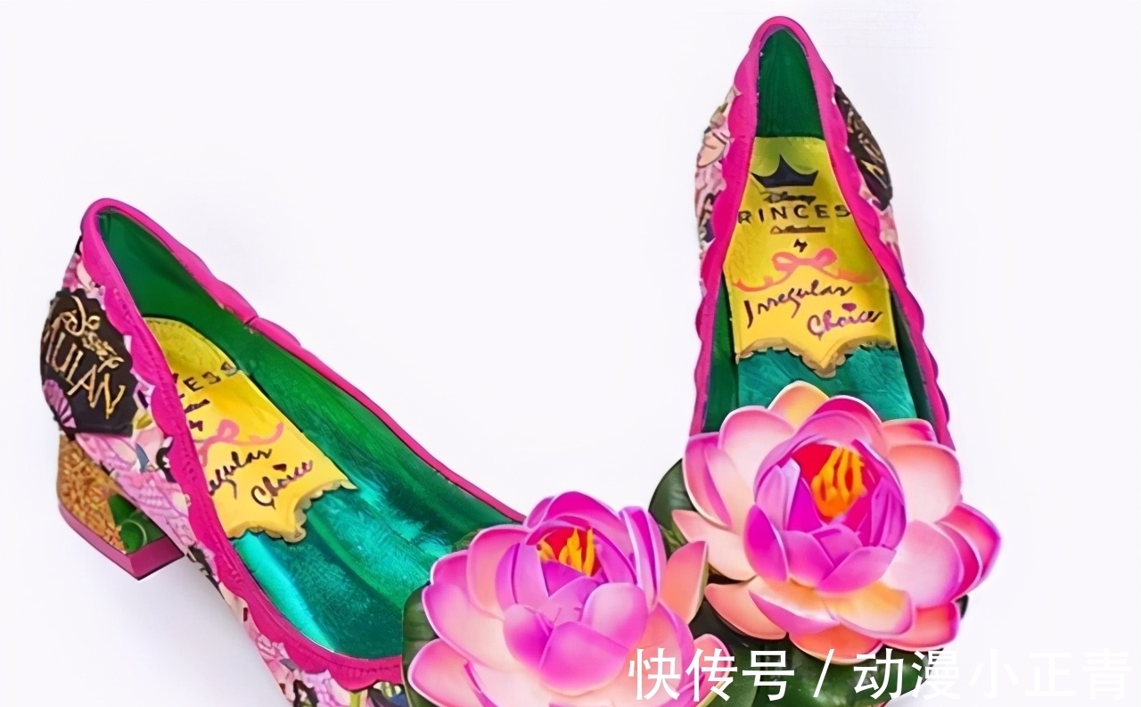 高跟鞋 紫罗兰花园的高跟鞋人人夸,迪士尼公主联名鞋却招人骂,也太丑了