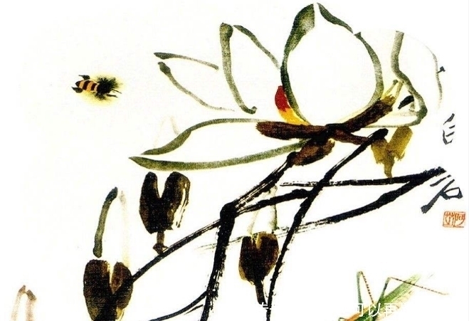 画法&齐白石画一只没有头的水牛,为何价值1千万?专家:放大后再看