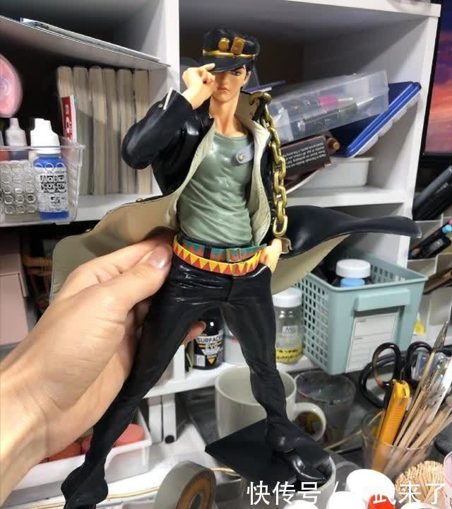 手办|上次的承太郎手办涂改令人叫绝,这次换成索隆手办,真是技术活